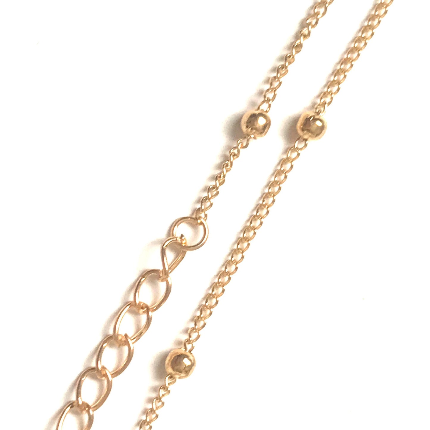 Fine Jewellery Gold Plated Bracelet - Gold Jewellery, Accessories, Fine Bracelet, Gold Ball Bracelet, Gold Chain Bracelet, Gold Bracelet