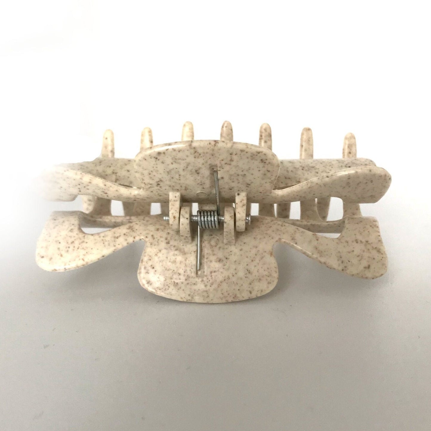 Biodegradable Starch Hair Clamp - Hair Clip, Compostable, Eco Friendly, Plastic Free, Hair Accessories, Hair Claw, Neutral Colour, Fashion