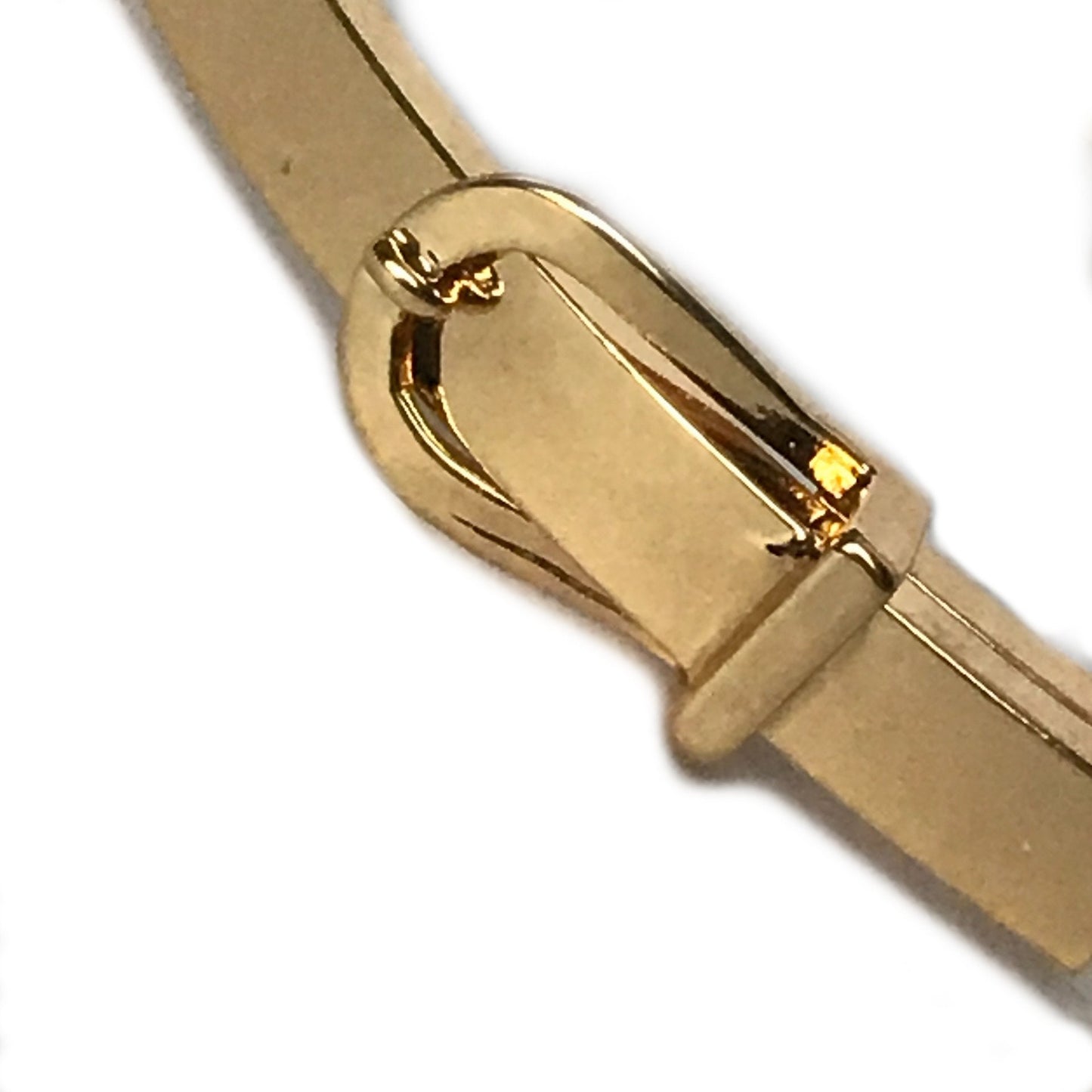 Gold Plated Belt Buckle Bangle Bracelet - Gold Jewellery, Accessories, Gold Bangle, Bangle Jewellery,Minimal Bangle Bracelet,Gift For Her