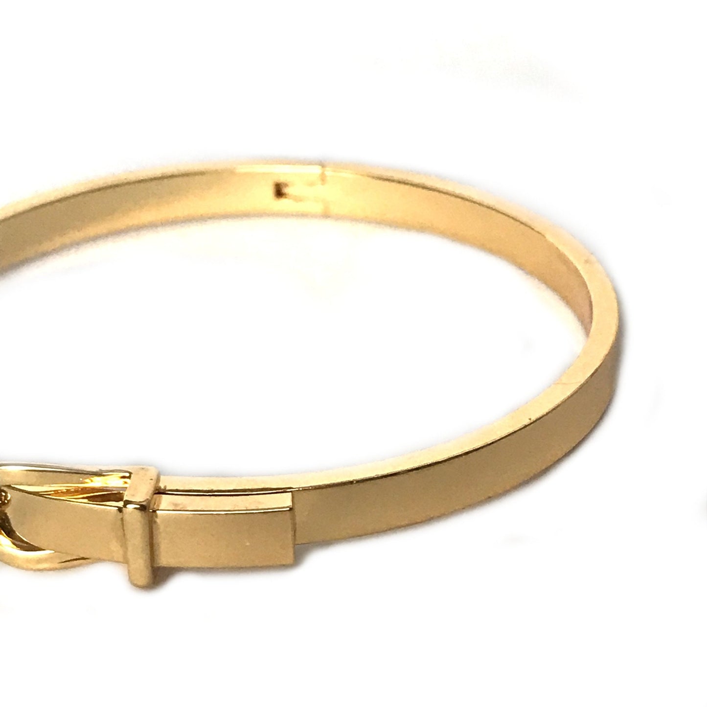 Gold Plated Belt Buckle Bangle Bracelet - Gold Jewellery, Accessories, Gold Bangle, Bangle Jewellery,Minimal Bangle Bracelet,Gift For Her