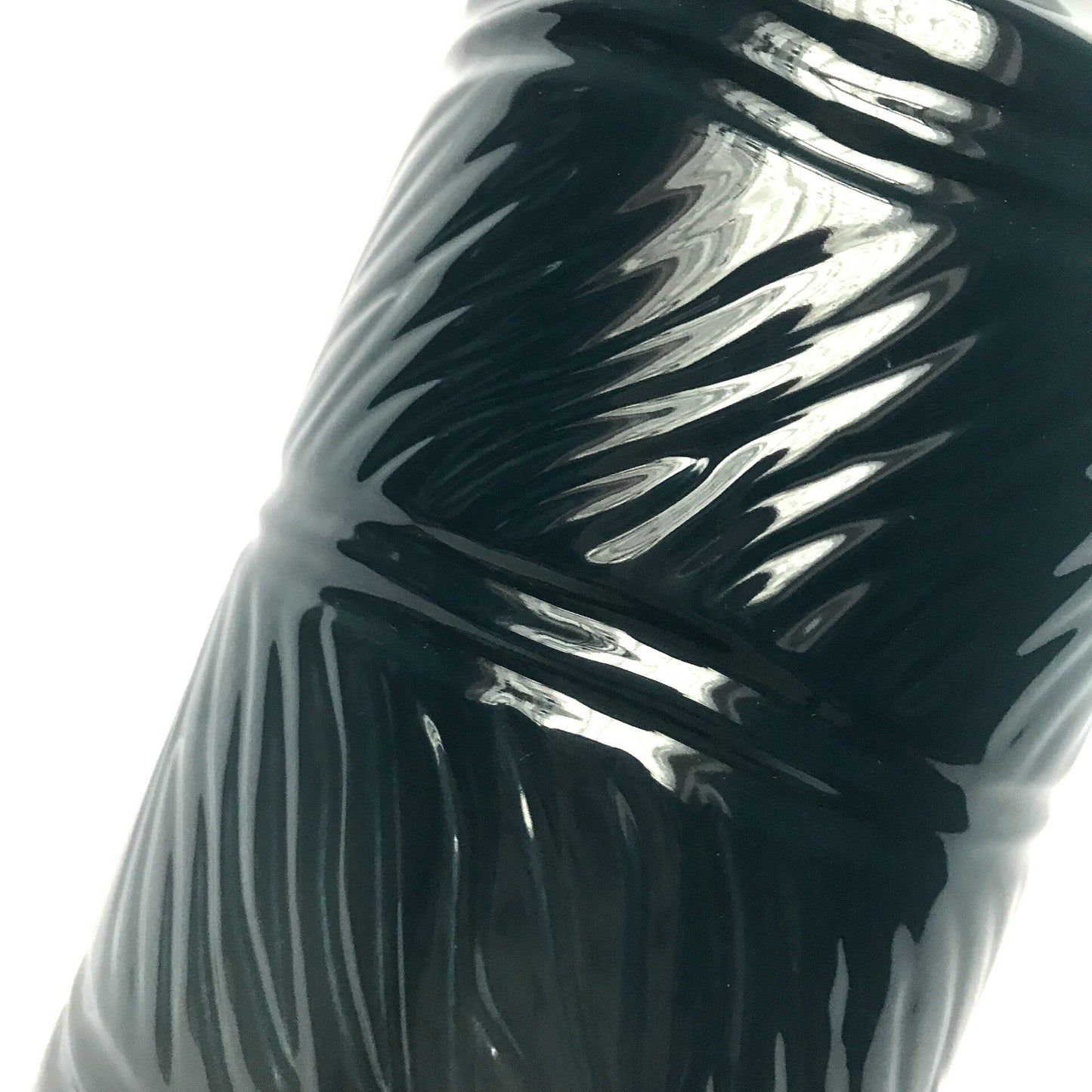 Midnight Blue Ceramic Bottle Vase - Home Decor, Flower Arranging, Decorative Jug, Homeware, Flowers,Decorative Bottle,Dark Blue Vase Bottle