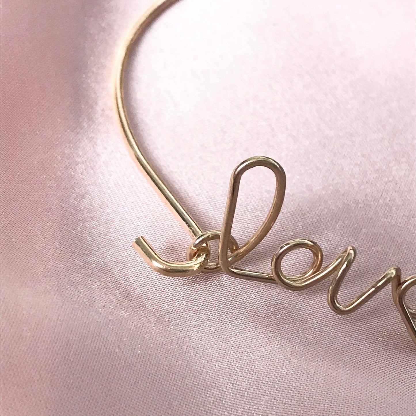 Love Bangle Bracelet - Gold Jewellery, Accessories, Gold Bangle, Bangle Jewellery,Minimal Bangle Bracelet,Gift For Her,Modern Jewelry