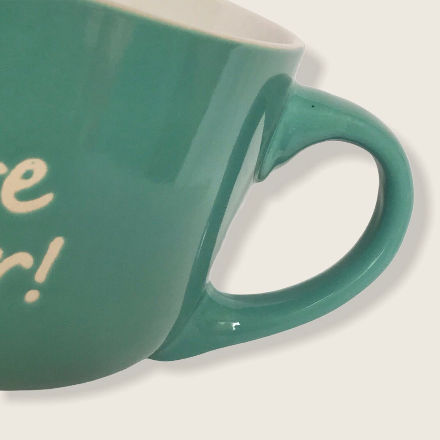 Large Green Soup Mug - Soup Mug, Coffee Cup, Gifts For Her, Herbal Tea Cup, Slogan Mug, Cute Tea Cup, Large Soup Mug