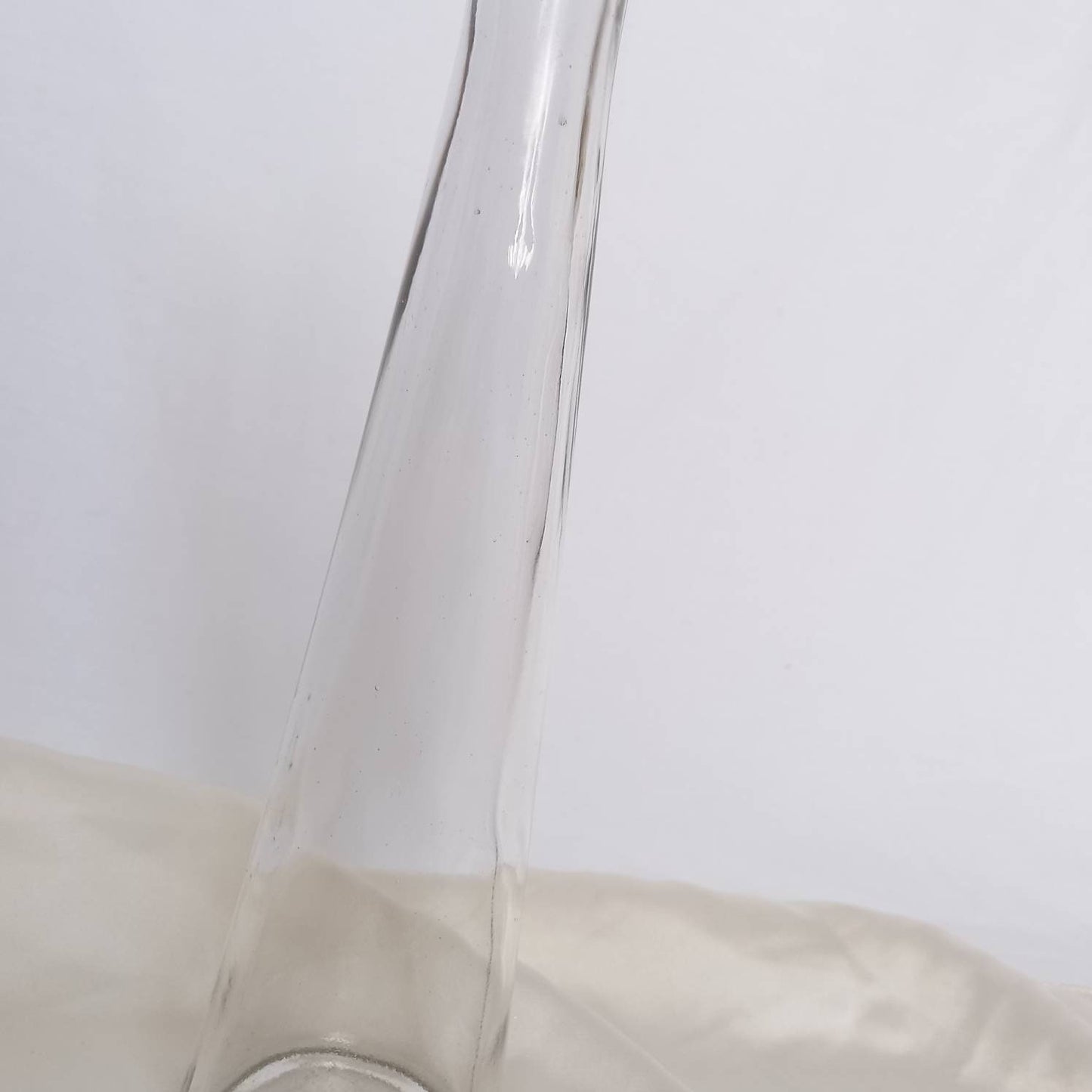 Clear Glass Bud Vase - Tall Vase, Thin Vase, Samll Vase, Decorative Bottle, Art Deco Style, Gift,Glassware,Flower Arranging,Homeware,Flowers