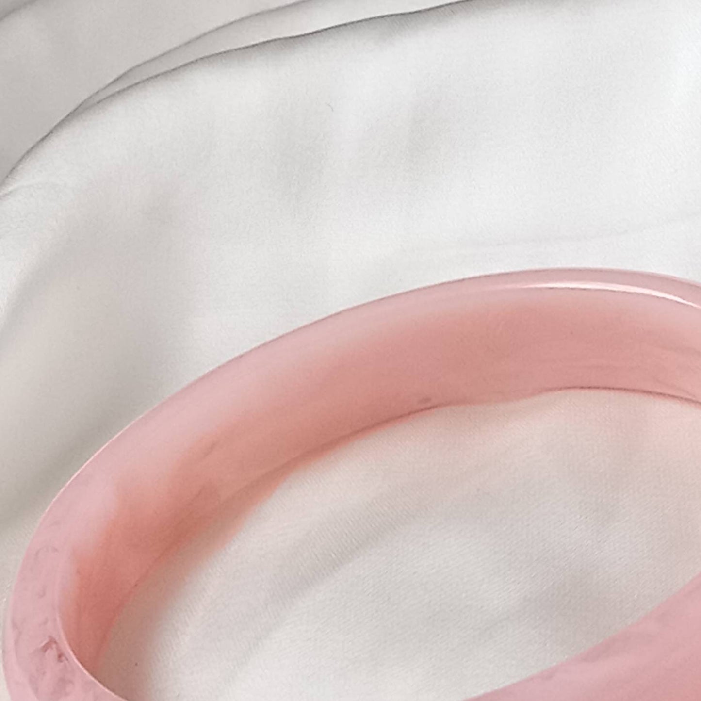 Chunky Baby Pink Resin Bracelet - Chunky Bracelet, Resin Bracelet, Baby Pink Bracelet, Thick Bracelet, Chunky jewellery, Resin Jewellery