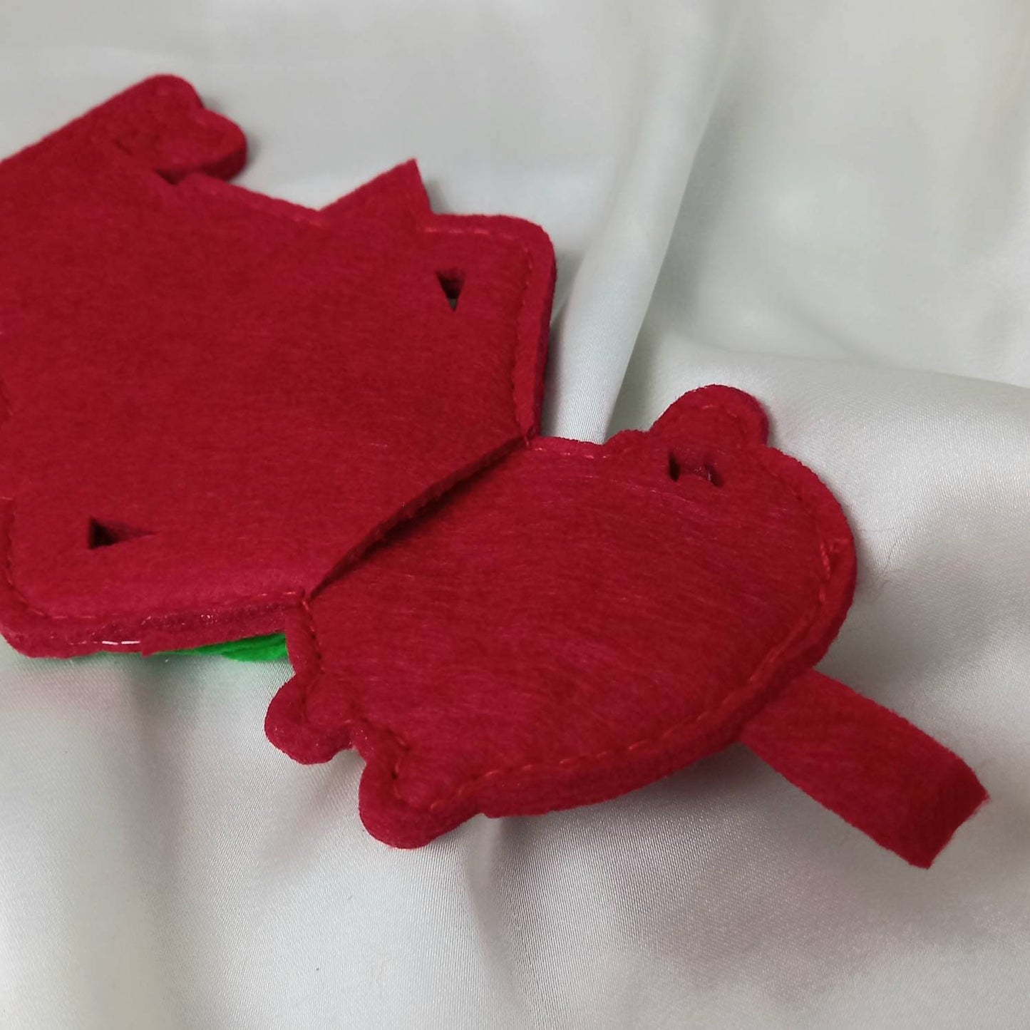 4 Christmas Elf Cutlery Holders - Christmas Table Decorations, Elf Cutlery Holders, Elf Decor, Xmas Decoration, Christmas Decorations