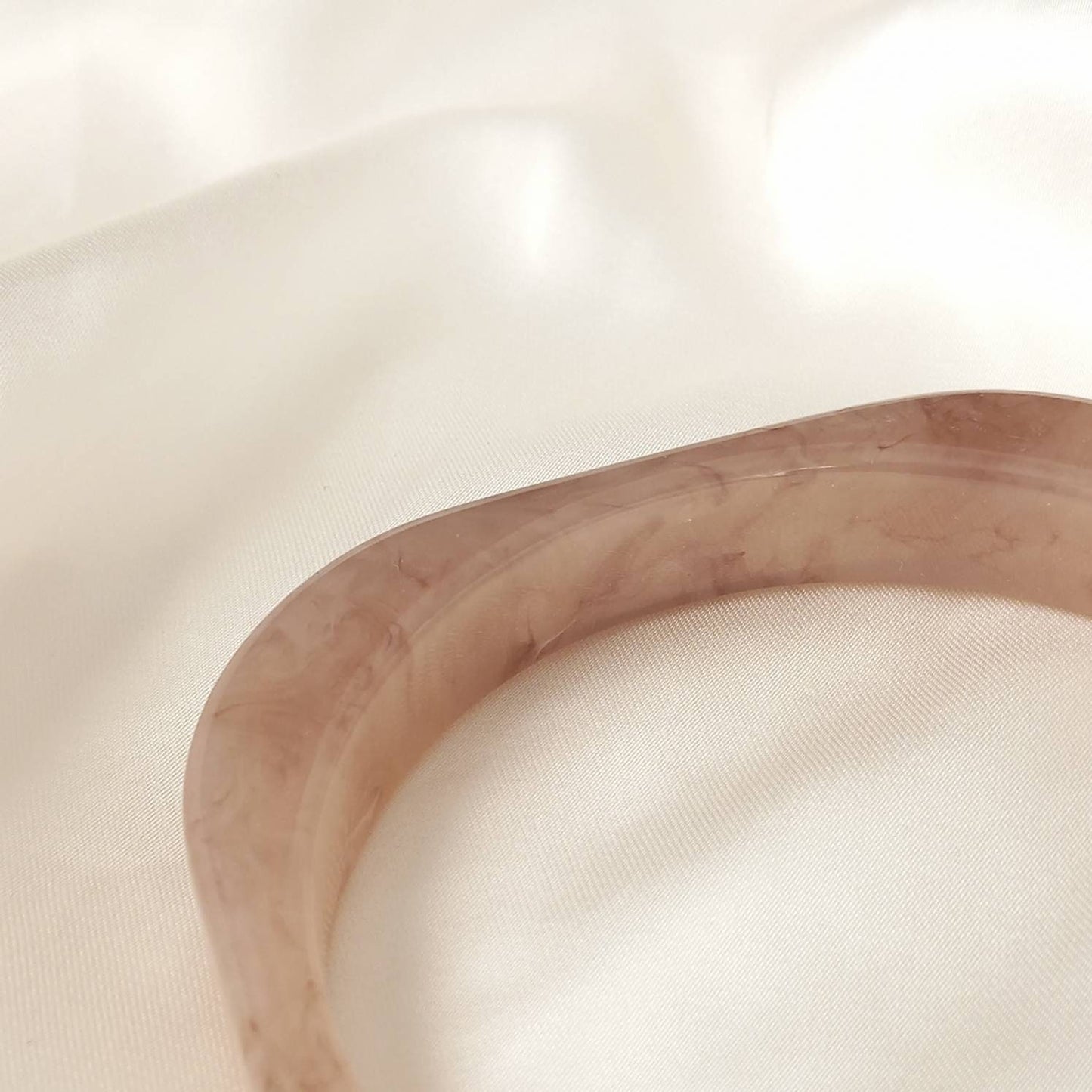 Chunky Square Baby Pink Resin Bracelet - Chunky Bracelet,Resin Bracelet,Baby Pink Bracelet,Thick Bracelet,Chunky jewellery,Resin Jewellery