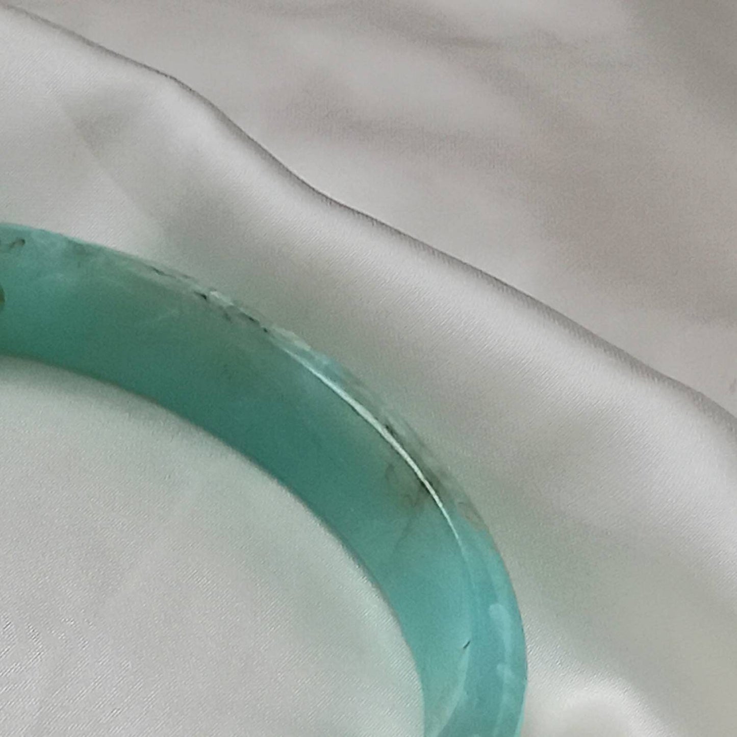 Chunky Blue Resin Bracelet - Chunky Bracelet,Resin Bracelet,Blue Bracelet,Thick Bracelet,Chunky jewellery,Resin Jewellery,Bangles In The UK