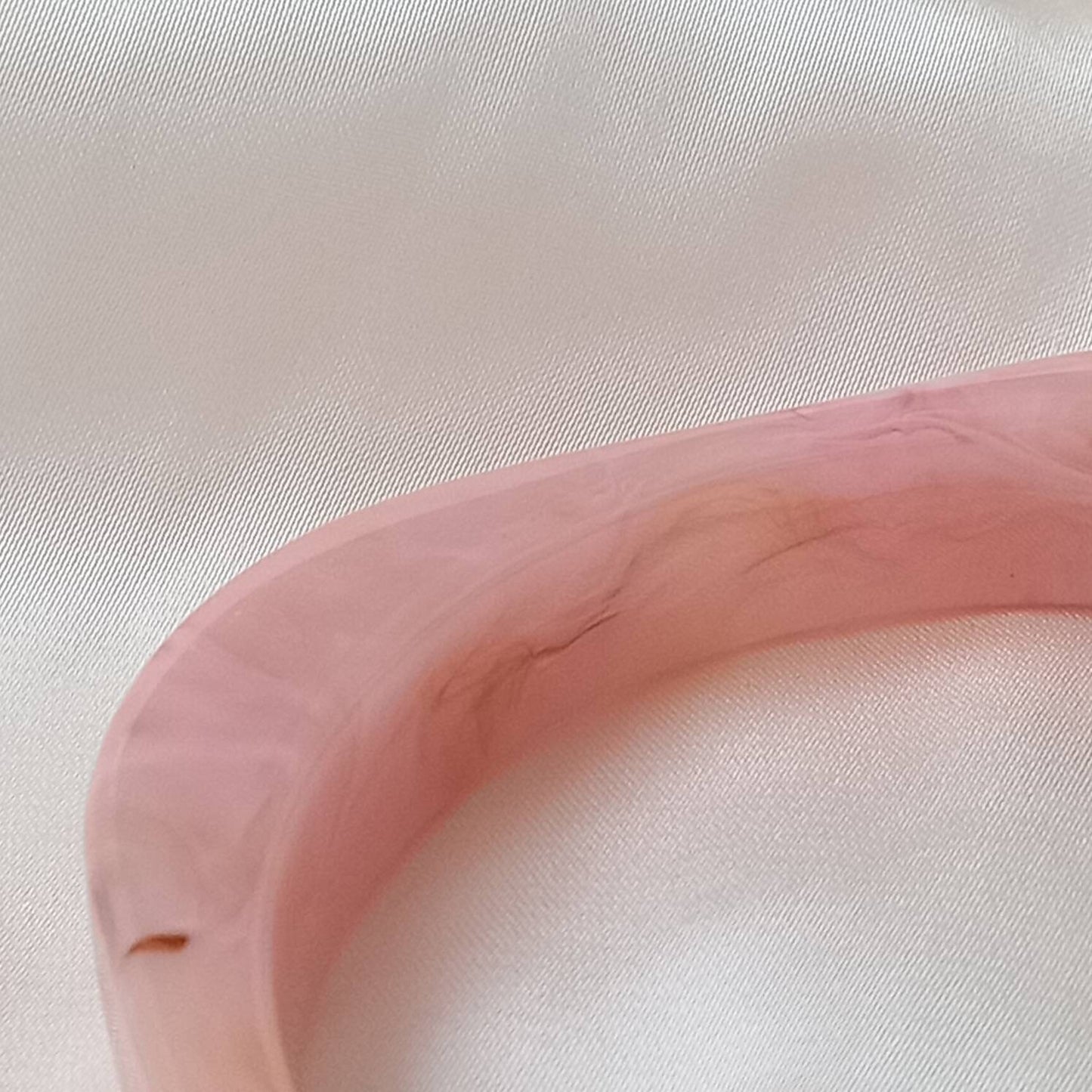 Chunky Square Baby Pink Resin Bracelet - Chunky Bracelet,Resin Bracelet,Baby Pink Bracelet,Thick Bracelet,Chunky jewellery,Resin Jewellery