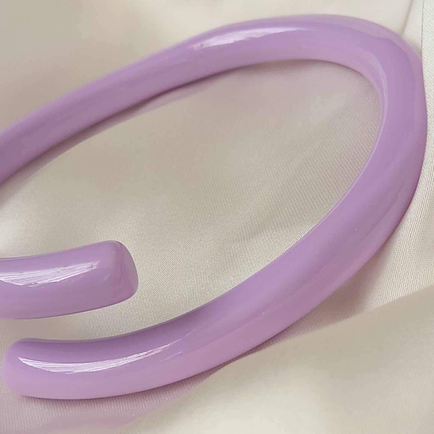 Chunky Purple Resin Bracelet - Chunky Bracelet, Resin Bracelet, Purple Bracelet, Lilac Bracelet, Chunky jewellery, Purple Resin Jewellery