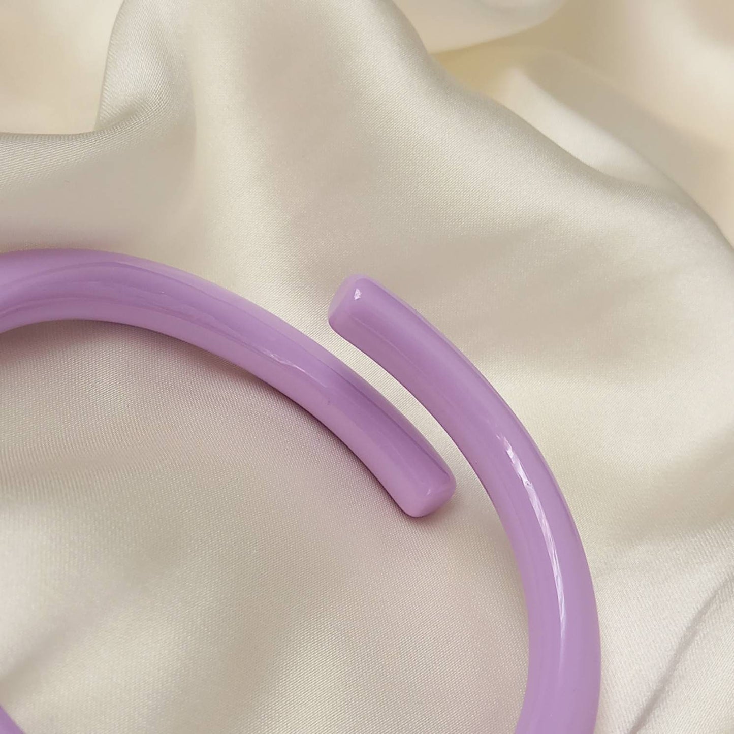 Chunky Purple Resin Bracelet - Chunky Bracelet, Resin Bracelet, Purple Bracelet, Lilac Bracelet, Chunky jewellery, Purple Resin Jewellery
