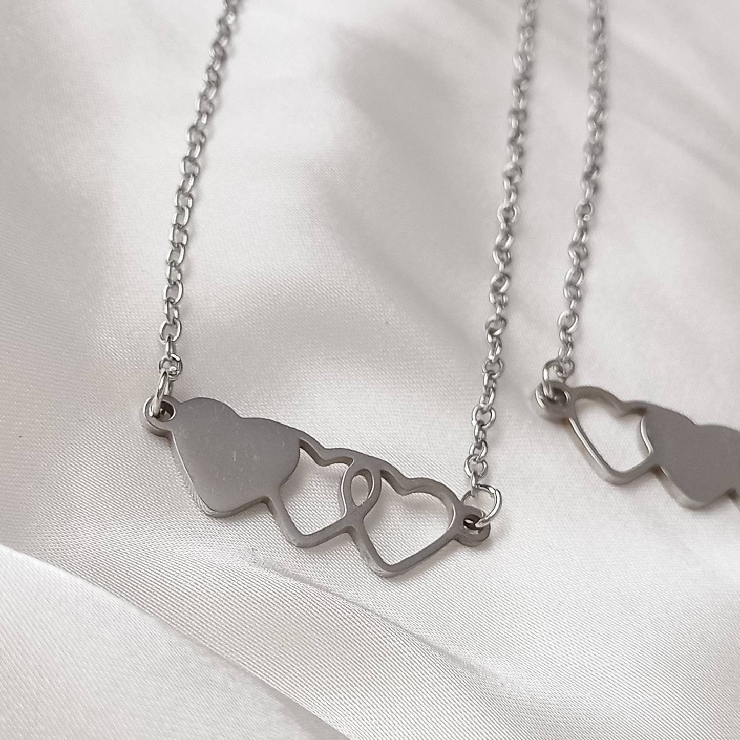 3 Piece Friendship Necklace Set-Bestie Necklace,Matching Necklaces,3 Best Friends Necklace,Novelty Friendship Necklace Set,Gifts For Friends