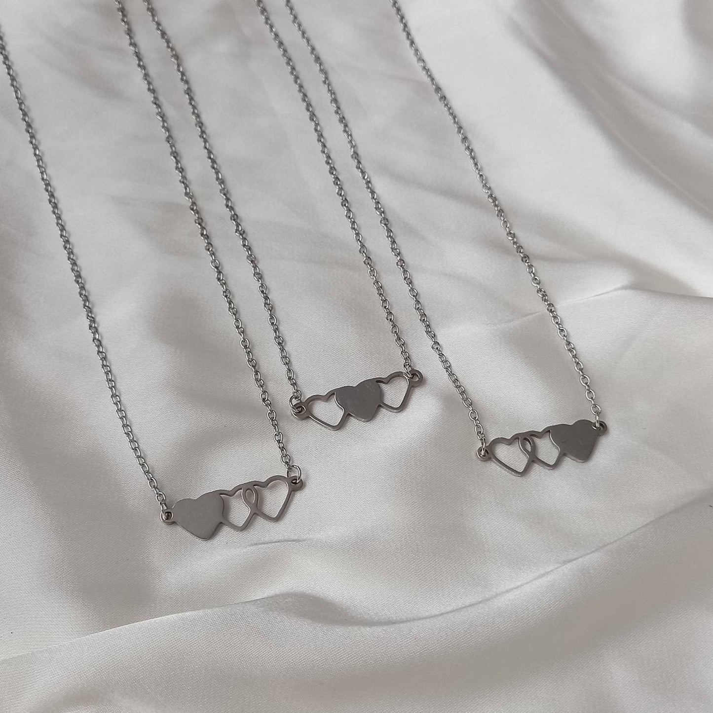 3 Piece Friendship Necklace Set-Bestie Necklace,Matching Necklaces,3 Best Friends Necklace,Novelty Friendship Necklace Set,Gifts For Friends