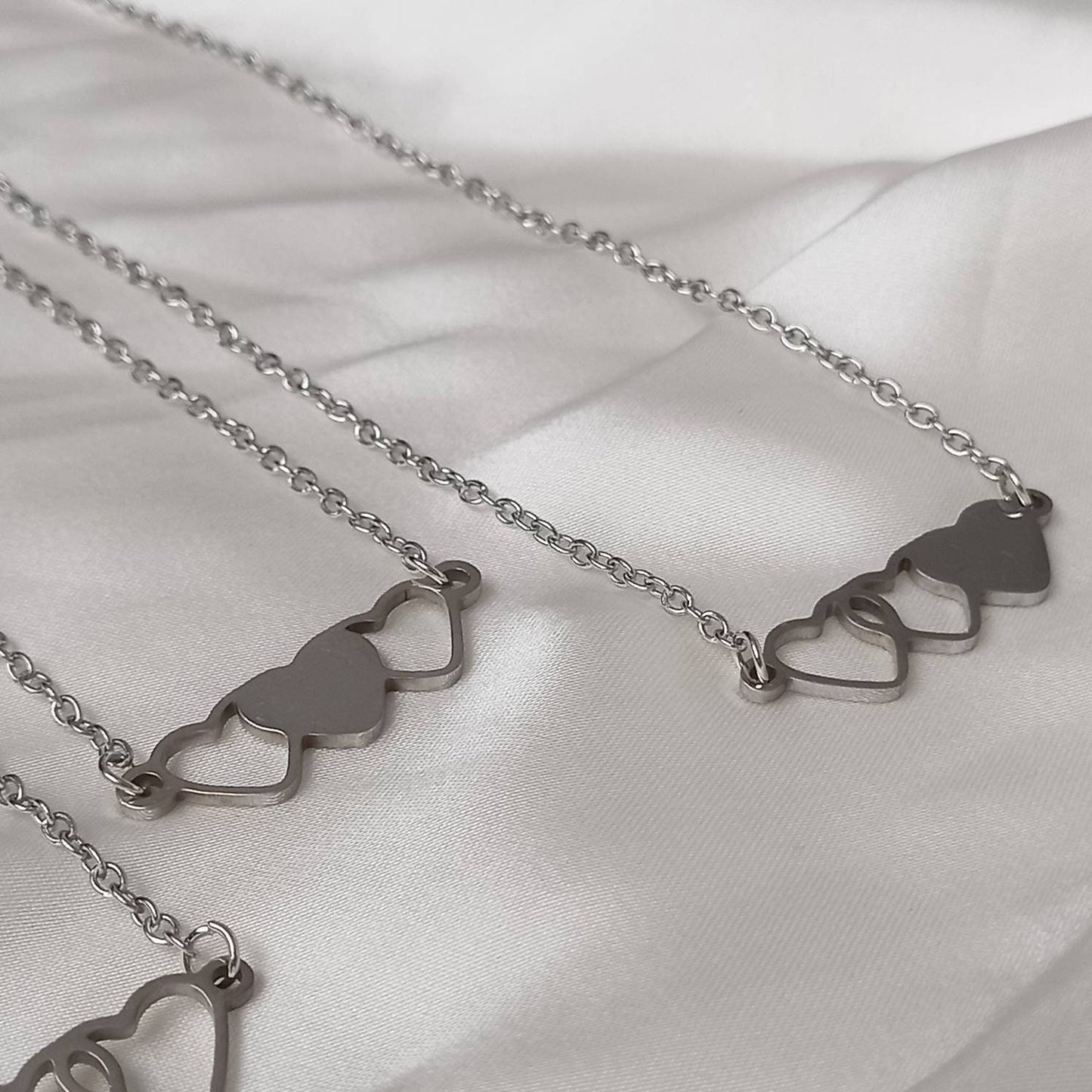 3 Piece Friendship Necklace Set-Bestie Necklace,Matching Necklaces,3 Best Friends Necklace,Novelty Friendship Necklace Set,Gifts For Friends