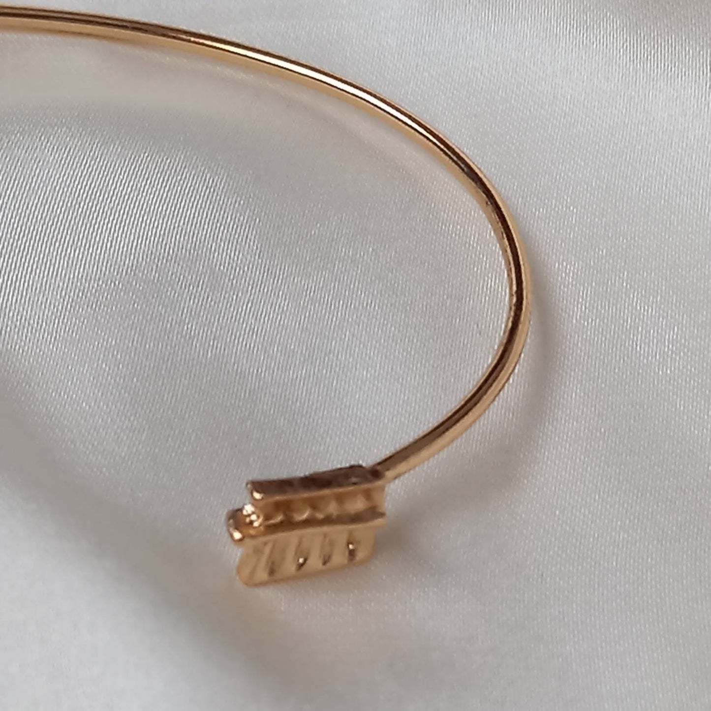 Gold Arrow Bangle Bracelet - Gold Jewellery,Accessories,Gold Bangle, Bangle Jewellery,Minimal Bangle Bracelet,Gift For Her,Modern Jewellery