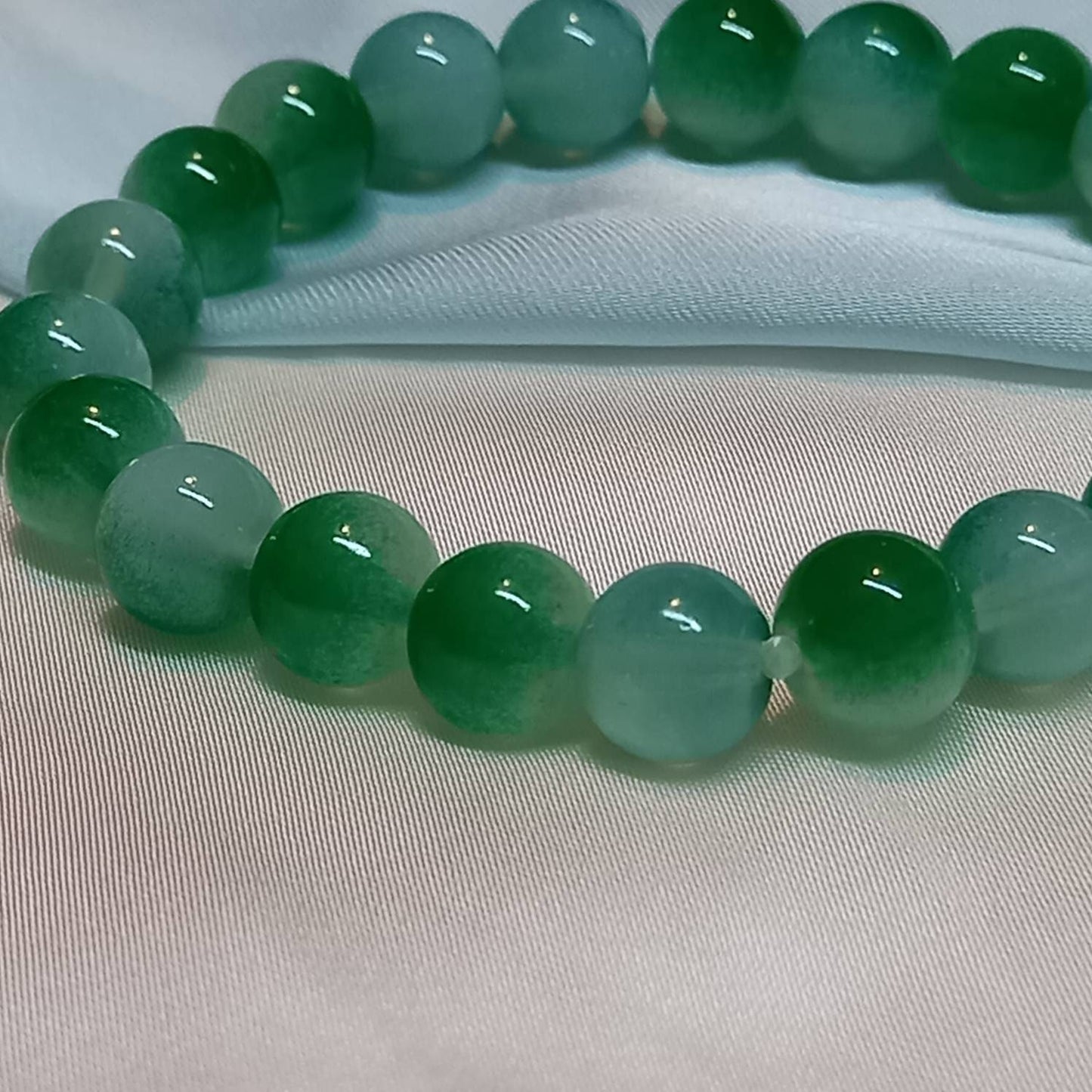 Green & Blue Bead Bracelets - Bead Jewellery, Bead Bracelets, Cute Bracelet, Blue Bracelet, Green Bracelet, Beaded Bracelet, Blue Jewellery