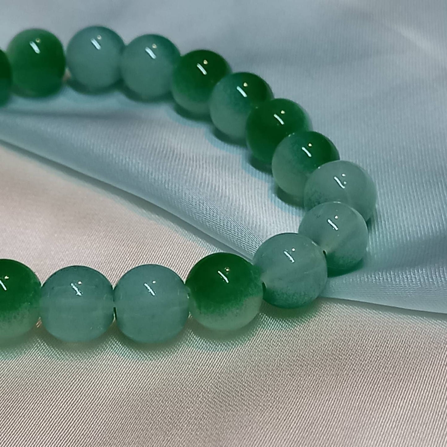 Green & Blue Bead Bracelets - Bead Jewellery, Bead Bracelets, Cute Bracelet, Blue Bracelet, Green Bracelet, Beaded Bracelet, Blue Jewellery