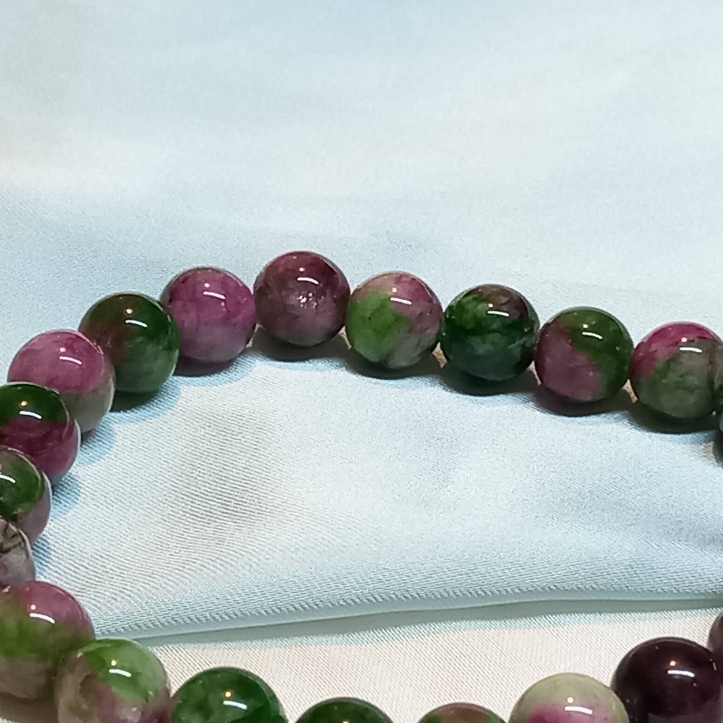 Green & Purple Bead Bracelets - Bead Jewellery, Bead Bracelets, Cute Bracelet, Purple Bracelet, Green Bracelet, Purple Beaded Bracelet