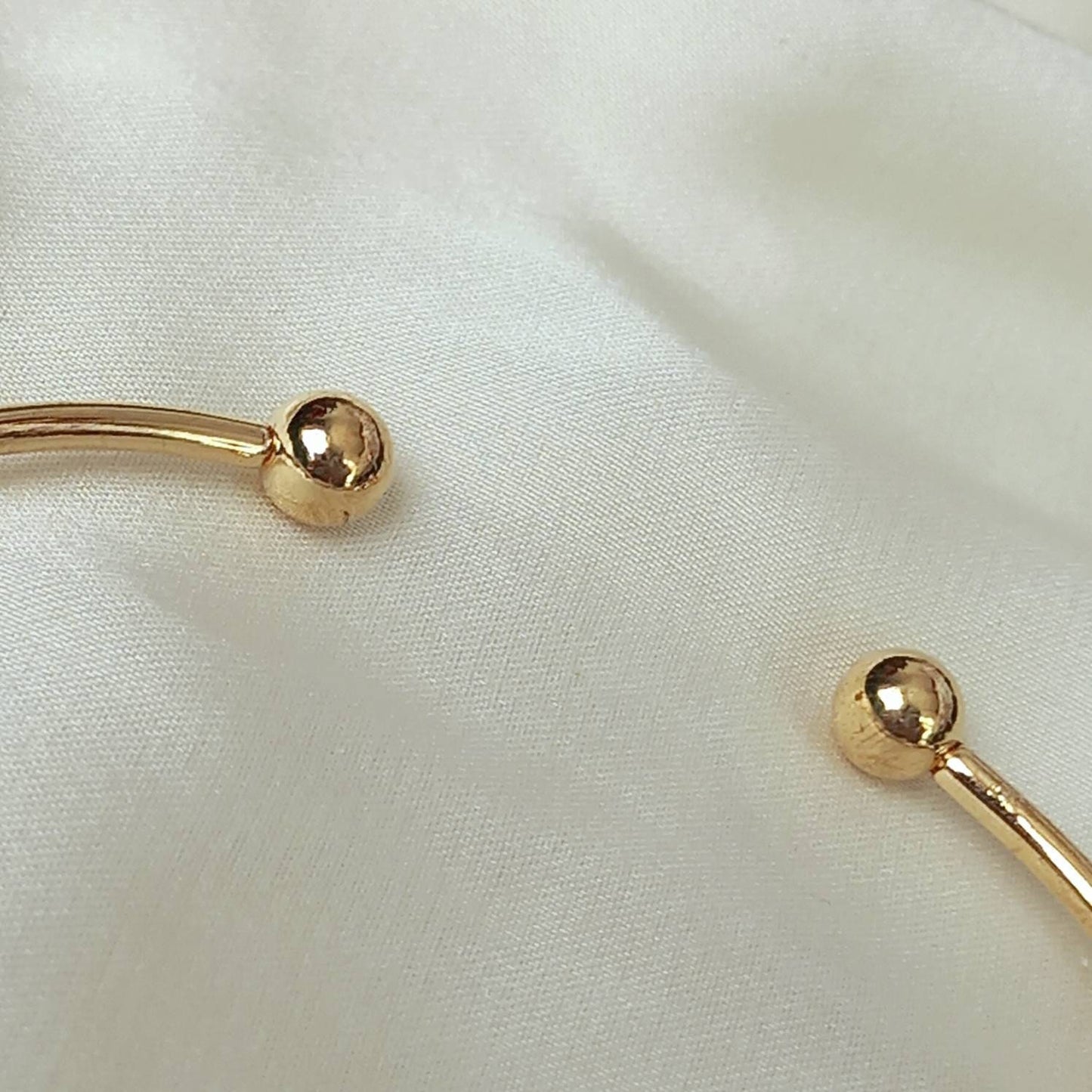 Gold Plated Knot Bangle Bracelet - Gold Jewellery, Accessories, Gold Bangle, Bangle Jewellery, Minimal Bangle Bracelet, Gift For Her, Modern