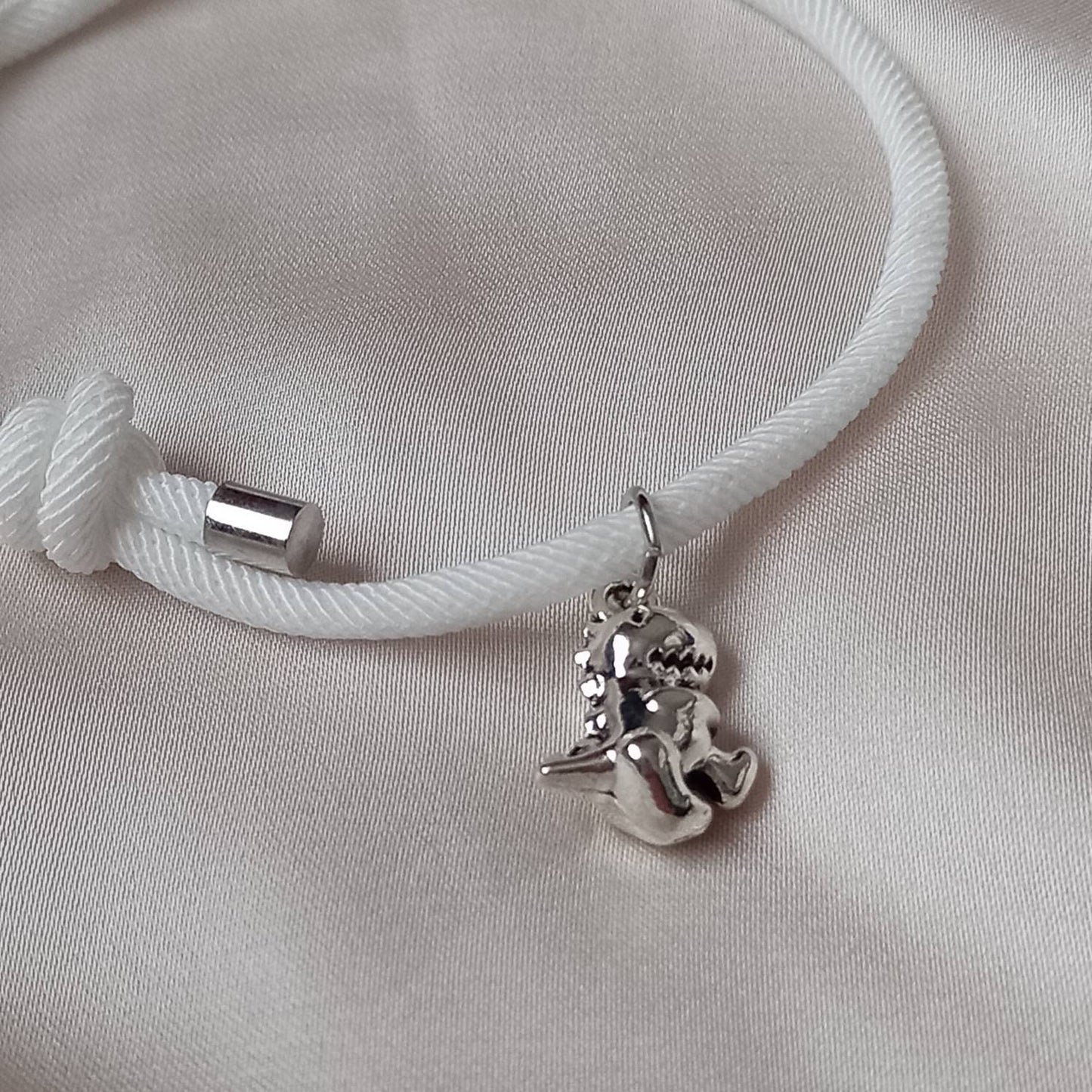 2 Magnetic Matching Dinosaur Friendship Bracelets - Dinosaur Jewellery,Friendship Gifts,Magnetic Friendship Bracelet,Magnetic Bracelets