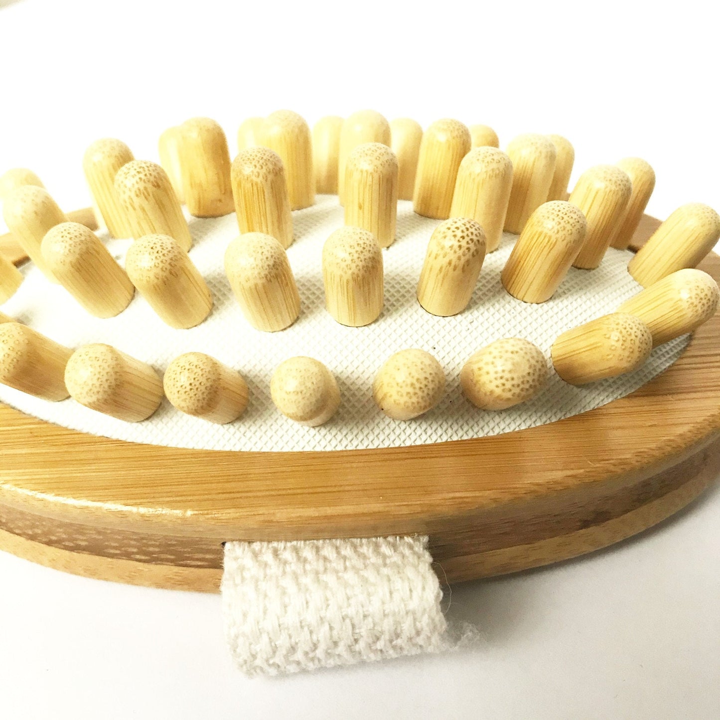 Bamboo Cellulite Body Massage Brush - Body Brush, Natural, Bath Accessory, Compostable, Bath & Beauty, Eco Friendly, Wooden, Massage Tool