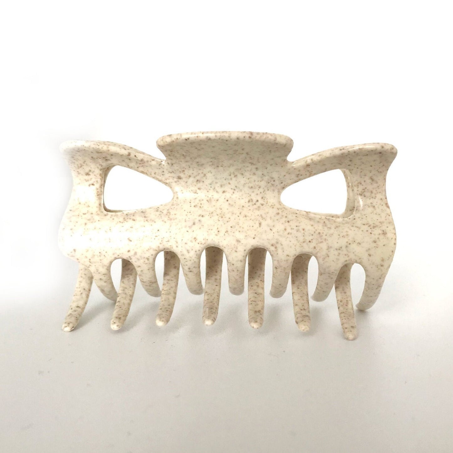 Biodegradable Starch Hair Clamp - Hair Clip, Compostable, Eco Friendly, Plastic Free, Hair Accessories, Hair Claw, Neutral Colour, Fashion