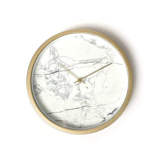 Marble Pattern Wall Clock - Marble Design, Minimalist Clock, Housewarming gift, Marble Clock Bedroom Decor Ideas, Unique Clock
