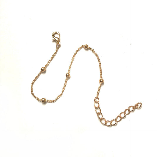 Fine Jewellery Gold Plated Bracelet - Gold Jewellery, Accessories, Fine Bracelet, Gold Ball Bracelet, Gold Chain Bracelet, Gold Bracelet