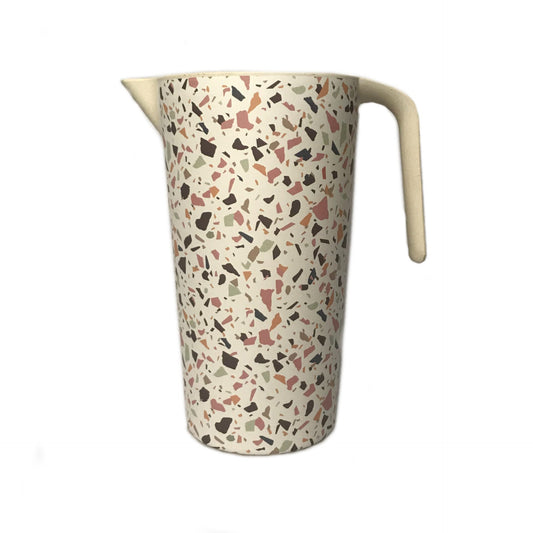 Bamboo Fibre Pitcher - Patterned Pitcher, Eco Friendly, Compostable, Patterned Jug, Bamboo Fibre Jug, Kitchen Equipment, Kitchen Accessory