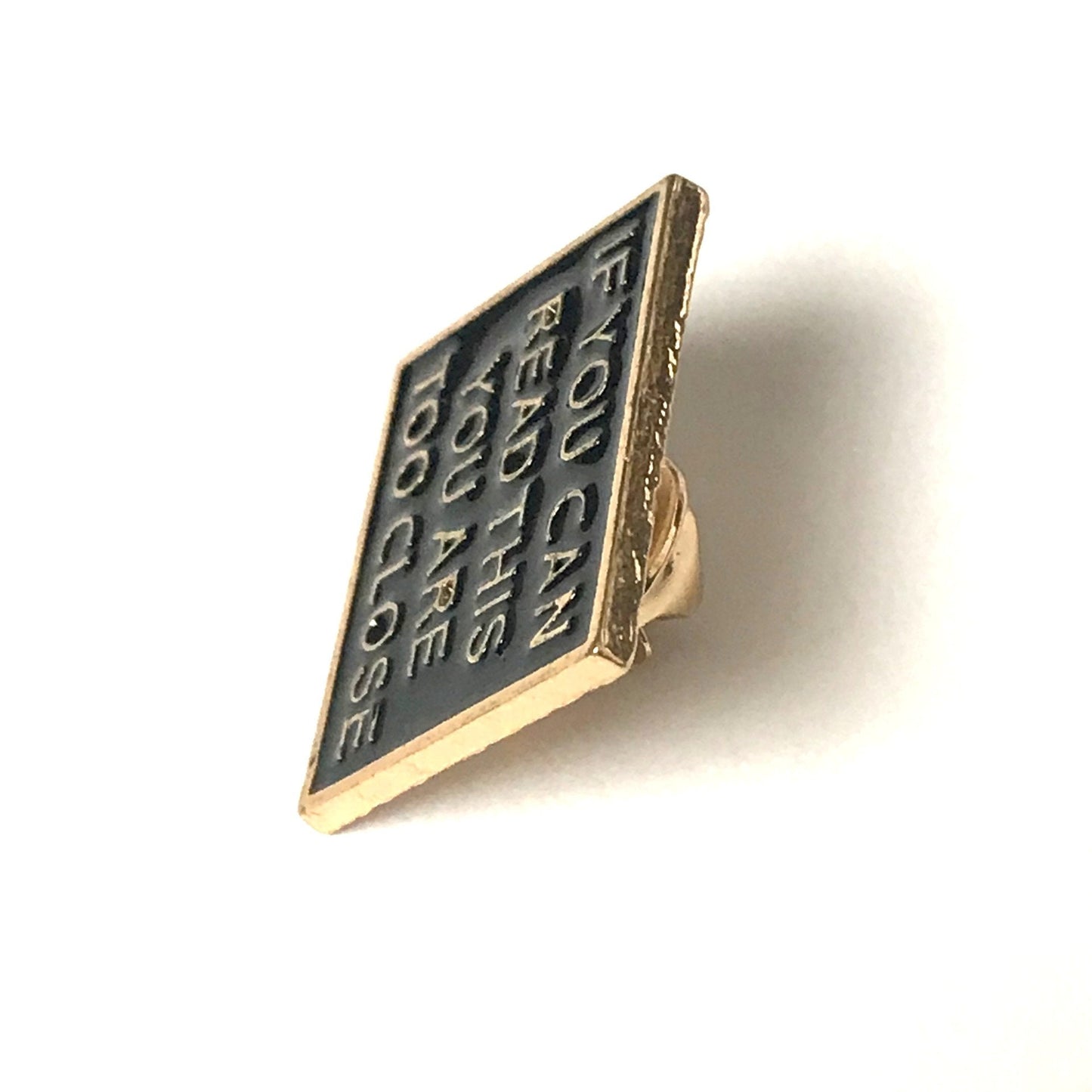 Social Distancing Brooch - Accessories, Clothes Pin, Funny Brooch, Funny Pin, Gold Brooch, Black Brooch, Clothes Clip, Clips, Jewellery