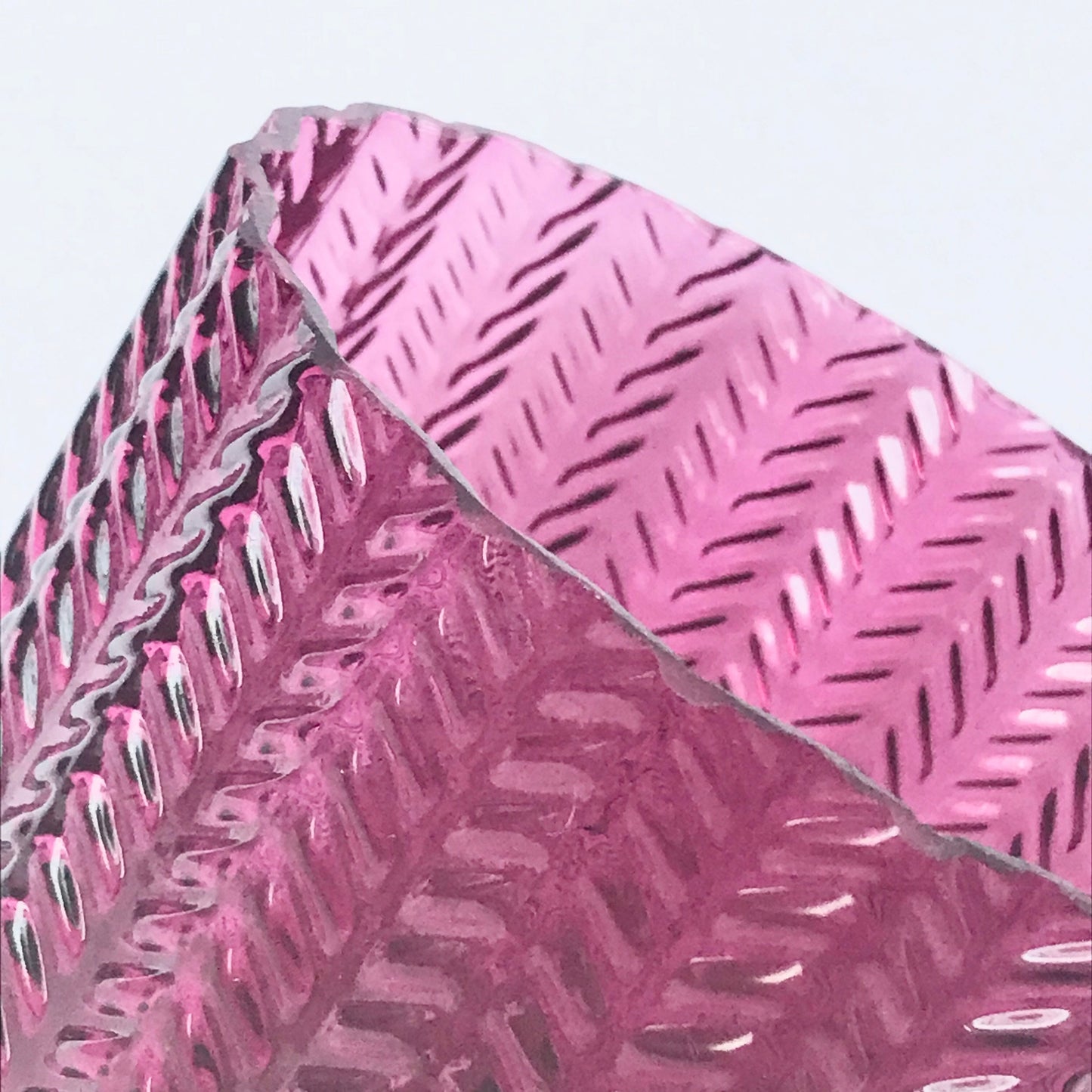 Pink Textured Candle Pot - Home Decor, Home Living, Candle Holders, Homeware, Calming, Cute Decor, Textured Effect, Gold Decor, Hot Pink