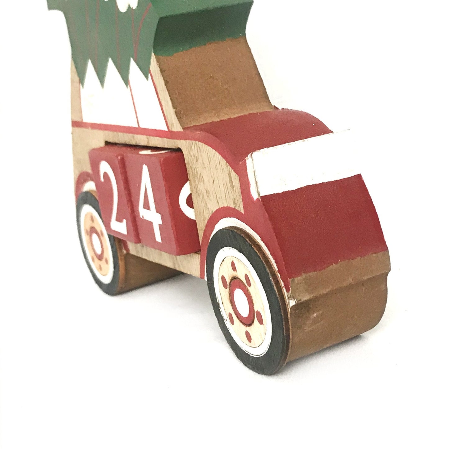 Wooden Christmas Scene Countdown - Advent Calendar, Christmas Decor,Xmas Decoration,Christmas Home Decor,Days Until Christmas,Christmas Tree