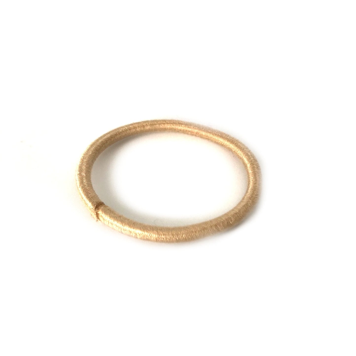 Biodegradable Tencel Hair Ties - Hair Bobbles, Compostable, Eco Friendly, Plastic Free, Hair Accessories, Neutral Colour, Endless, Snag Free