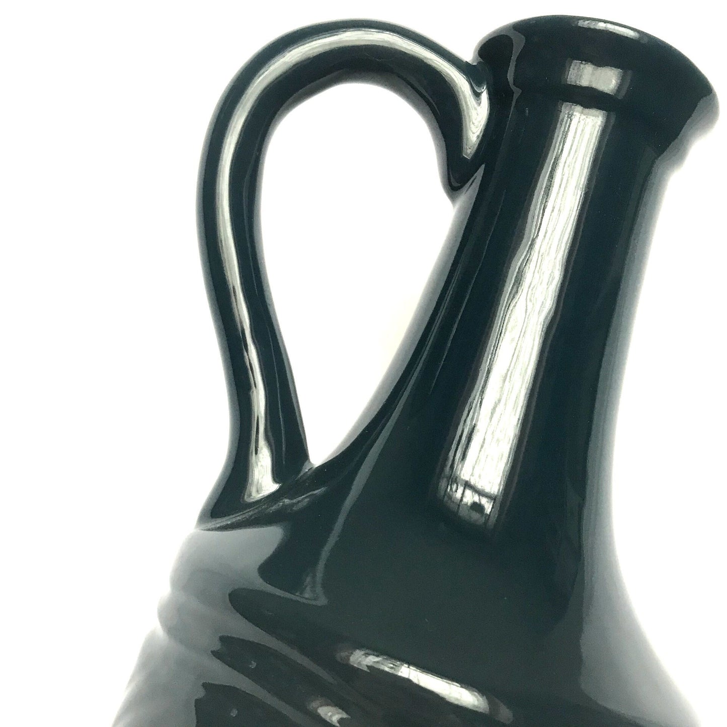 Midnight Blue Ceramic Bottle Vase - Home Decor, Flower Arranging, Decorative Jug, Homeware, Flowers,Decorative Bottle,Dark Blue Vase Bottle