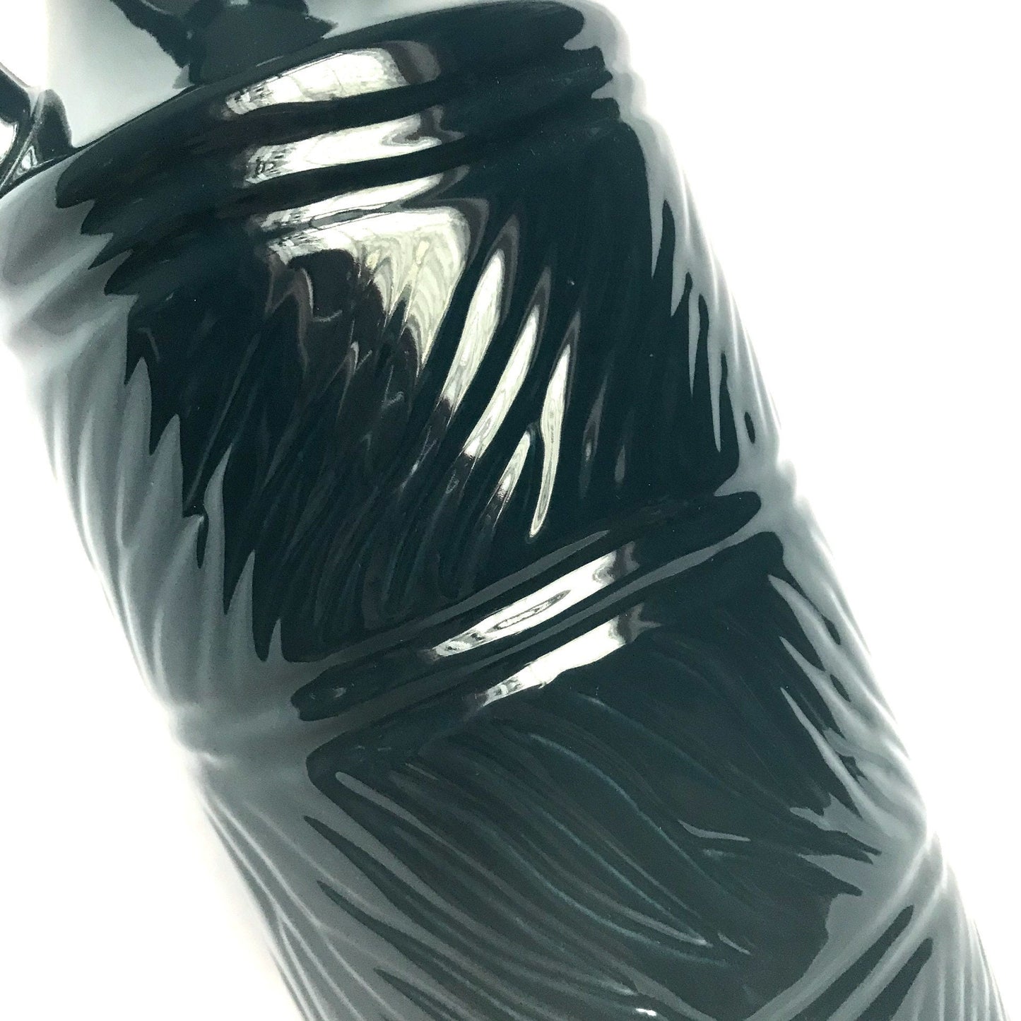 Midnight Blue Ceramic Bottle Vase - Home Decor, Flower Arranging, Decorative Jug, Homeware, Flowers,Decorative Bottle,Dark Blue Vase Bottle