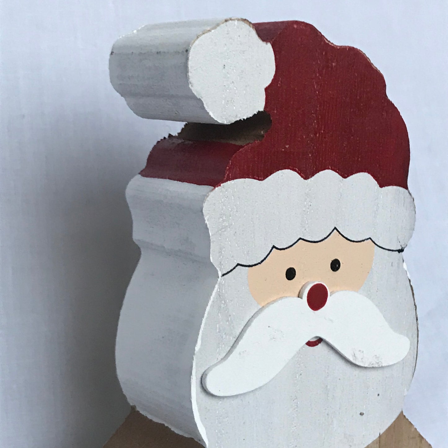 Wooden Santa Christmas Countdown - Advent Calendar, Santa Decor, Xmas Decoration, Christmas Decor, Days Until Christmas, Snow, Santa Claus