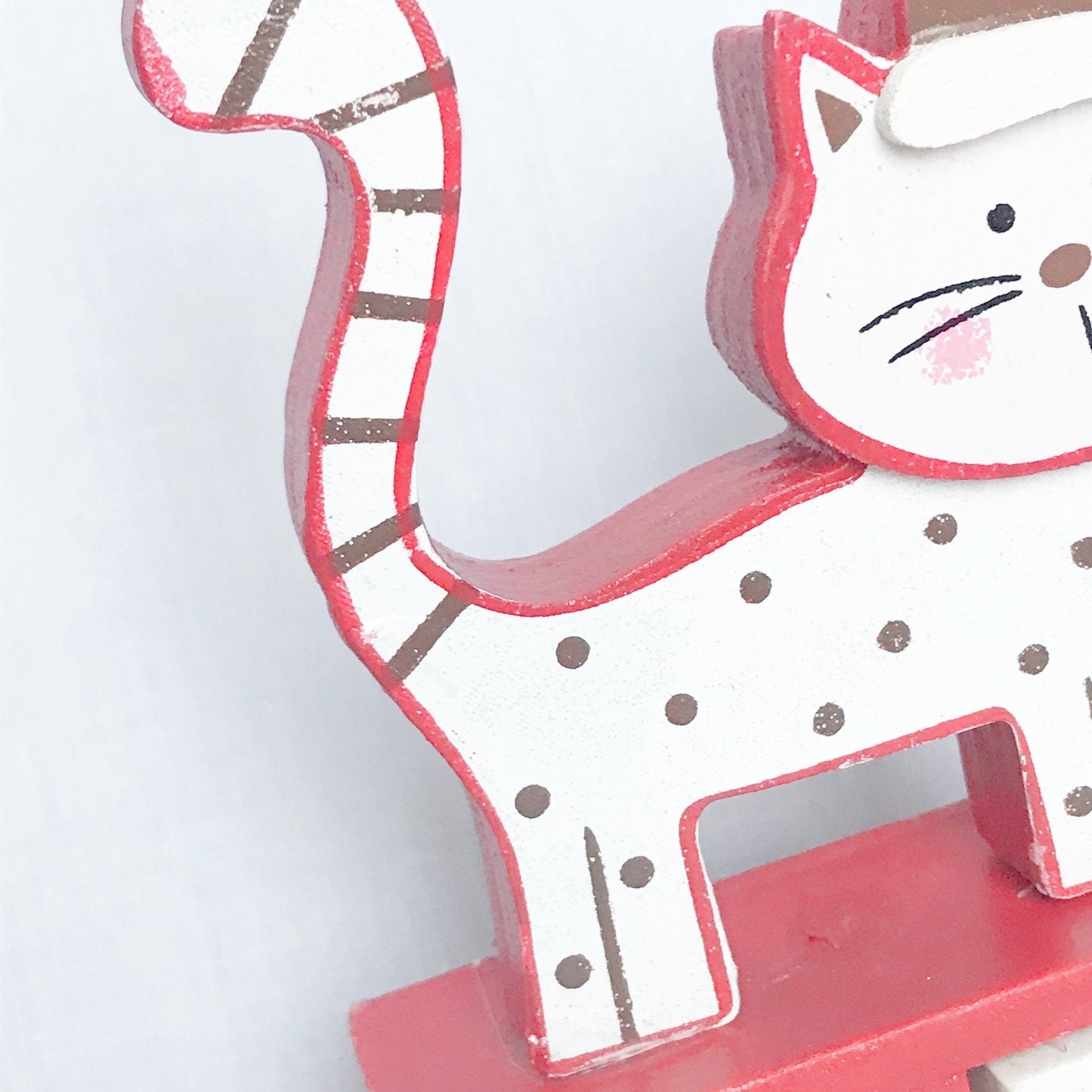 Wooden Cat Christmas Countdown - Advent Calendar,Cat Decor,Xmas Decoration,Christmas Decor,Days Until Christmas,Cat Lover Gift,Christmas Cat