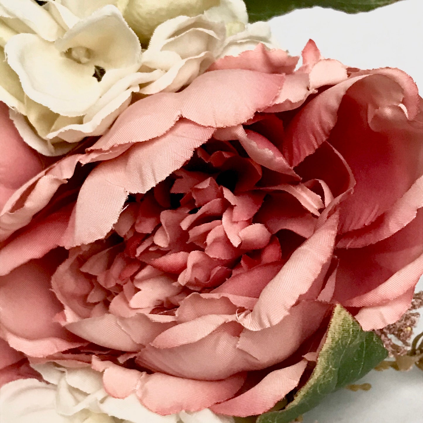 Faux Pink Peony Flower Bouquet - Artificial Flowers, Flower Decoration, Pink Flowers, Cute Decor, Flower Decor,Homeware,Flowers, Home Decor