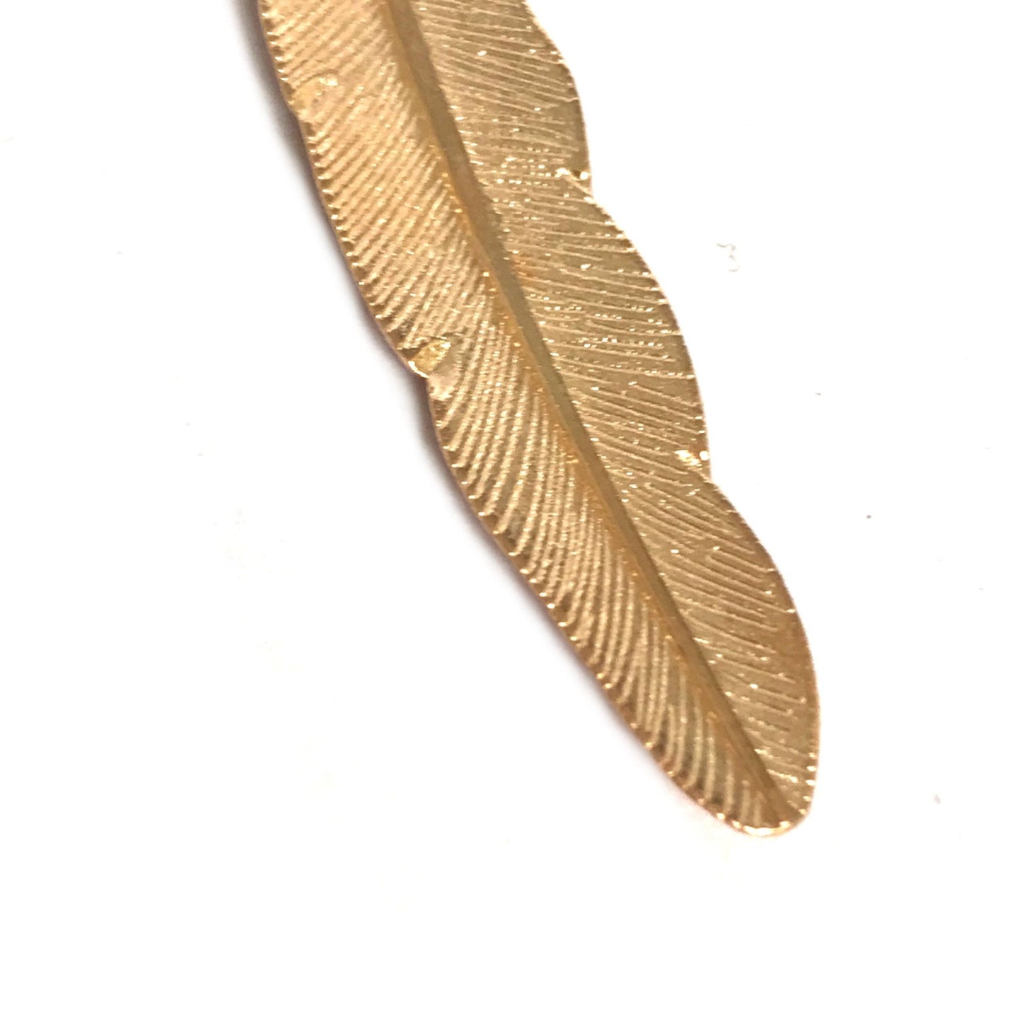 Gold Plated Feather Necklace - Feather Charm, Jewellery, Accessories, Pendant Necklace, Drop Necklace, Charm Necklace,Feather Charm Necklace