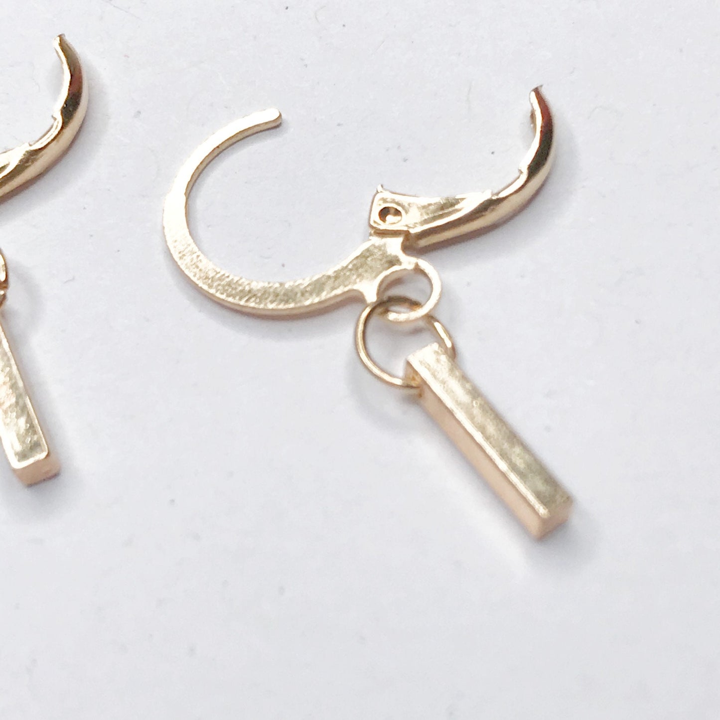 Gold Plated Drop Earrings -  Abstract Earrings,Unique Earrings,High Polished,Hanging Jewellery,Gold Accessories,Gold Jewellery,Gold Earrings