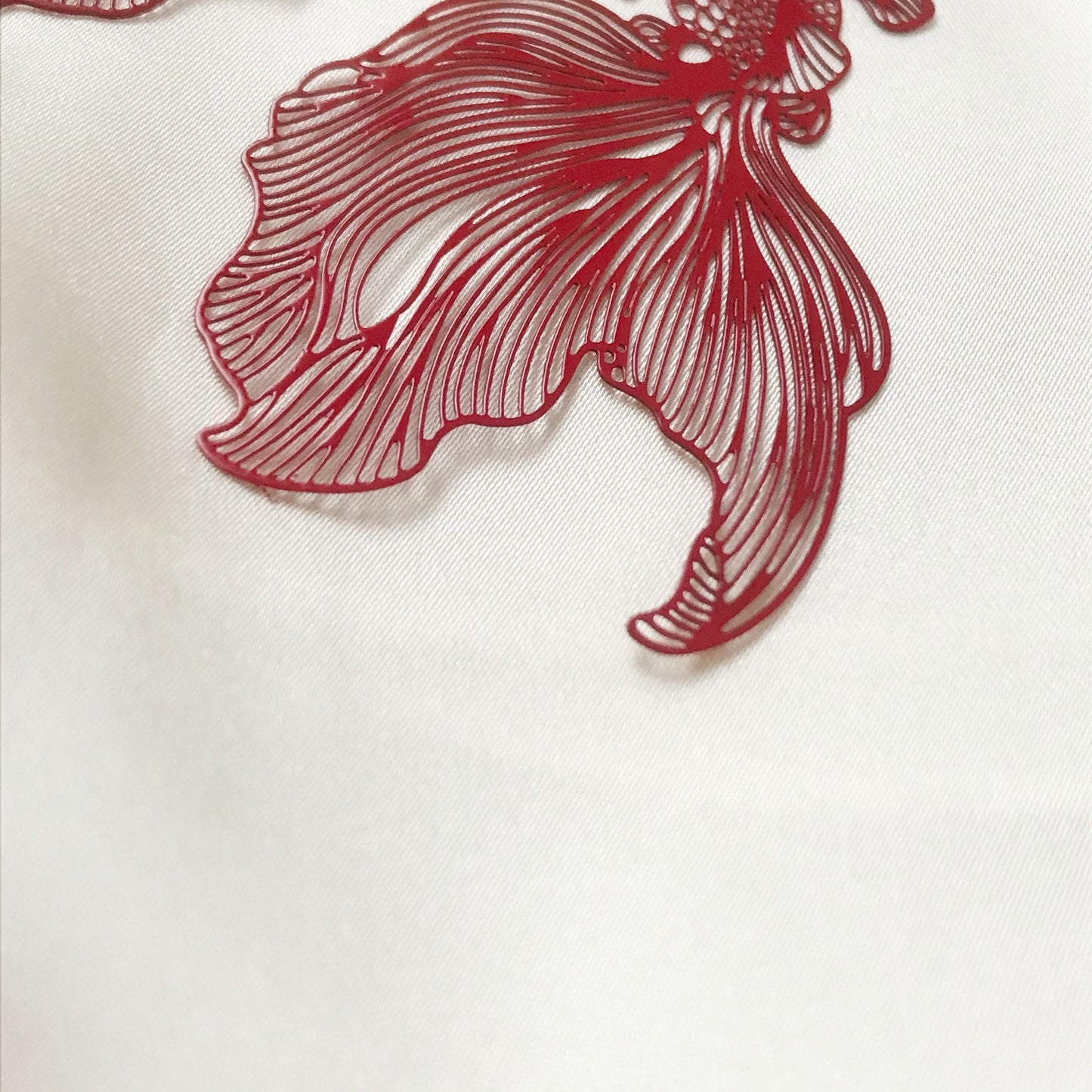 Red Koi Fish Drop Earrings - Koi Earrings, Red Drop Earrings, Red Jewellery, Koi Fish Jewellery, Novelty, Funky Jewellery,Dangle Earrings