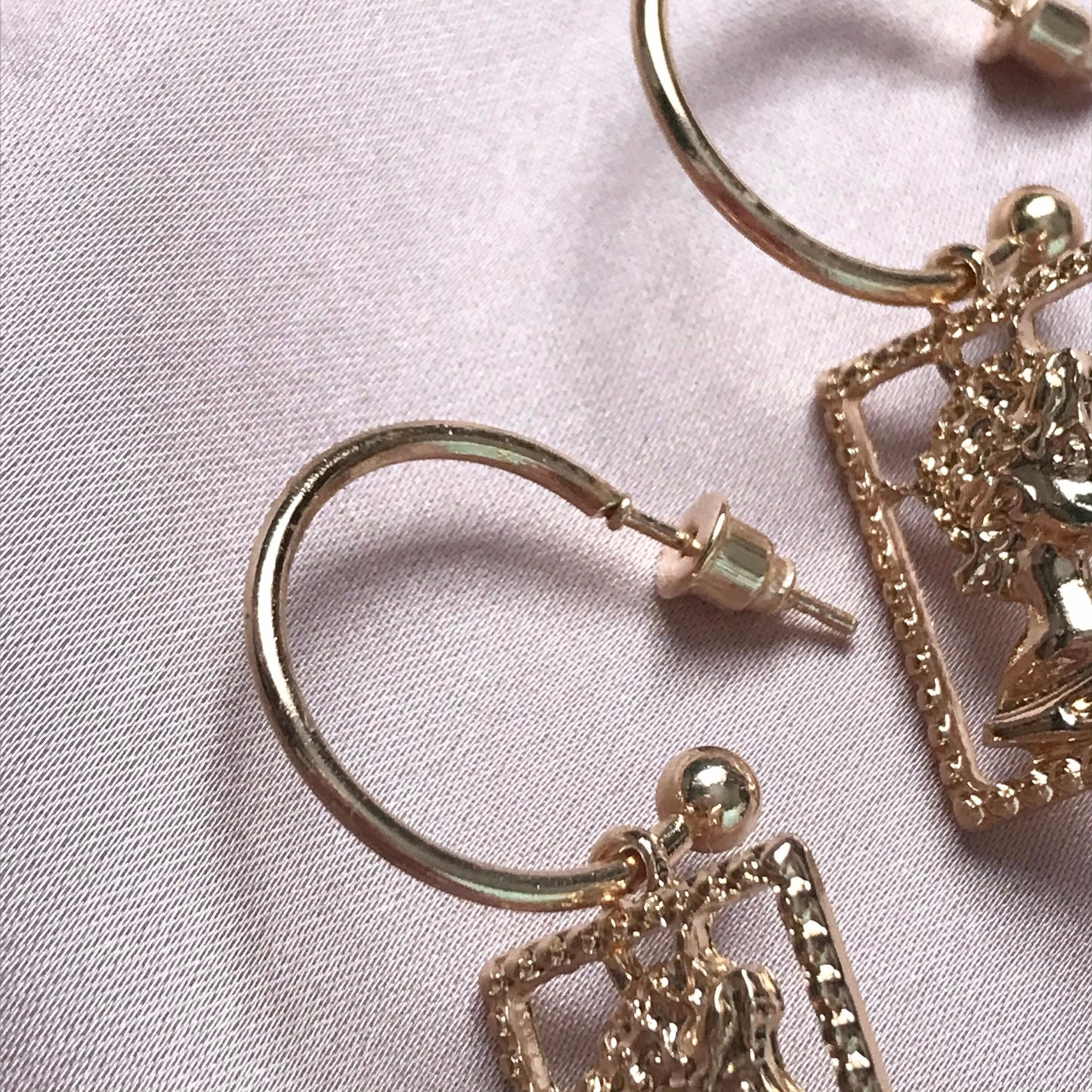 Silhouette Hollow Out Face Charm Drop Earrings - Feminist Earrings, Abstract Face Earrings,Hanging Jewellery, Accessories, Figure Earrings