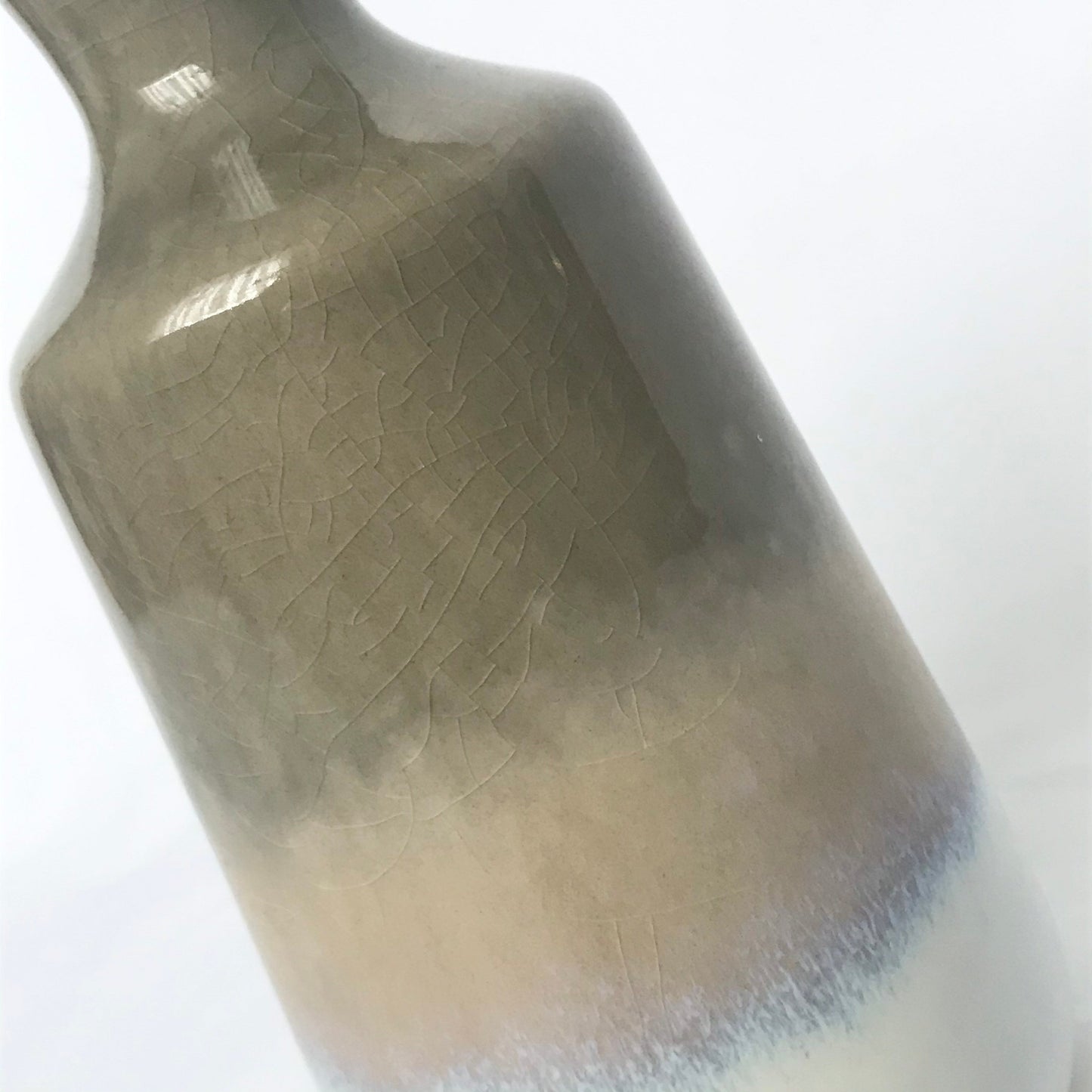 Small Ceramic Reactive Glaze Vase - Beach Vase, Bud Vase, Decorative Bottle, Homeware, Flowers, Seaside Decor,Beach Decor,Home Decor
