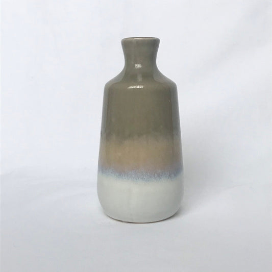 Small Ceramic Reactive Glaze Vase - Beach Vase, Bud Vase, Decorative Bottle, Homeware, Flowers, Seaside Decor,Beach Decor,Home Decor