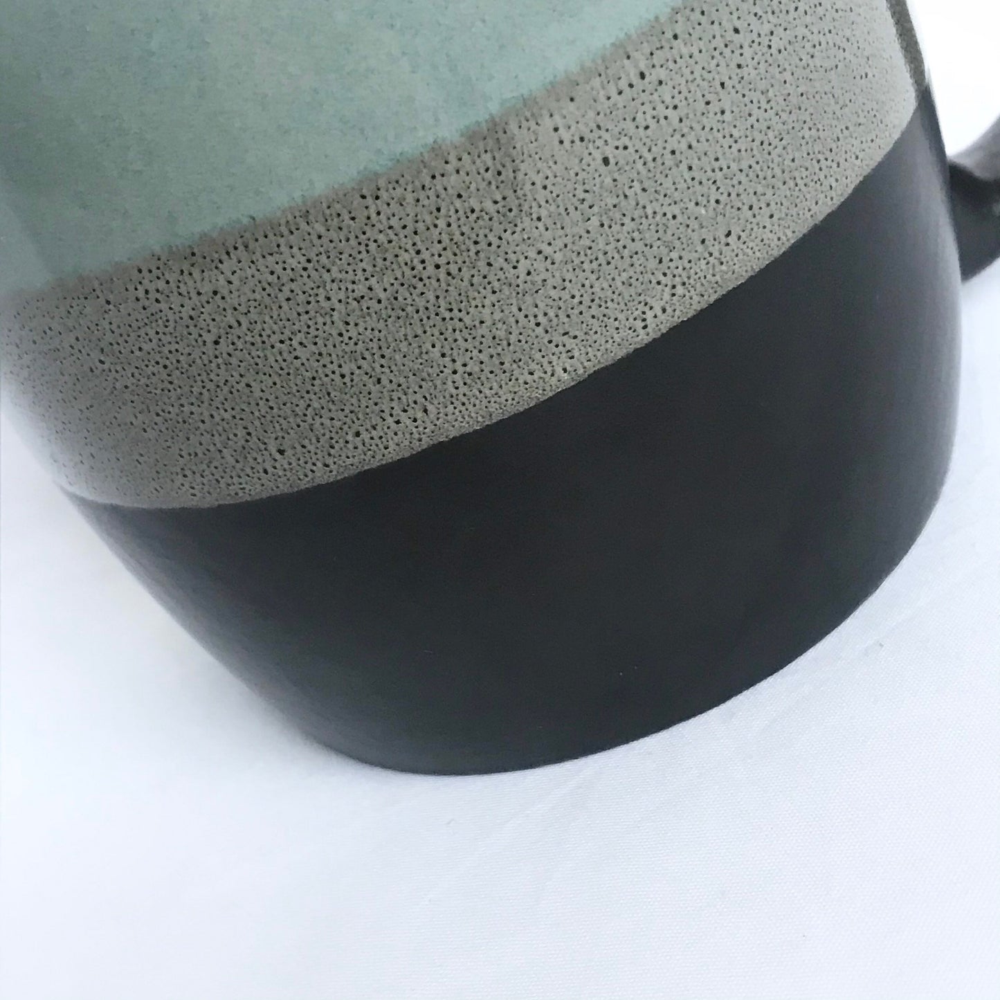 Large Green Striped Mug - Coffee Cup, Gifts For Her, Herbal Tea Cup, Black Mug, Grey Mug, Stripy Mug, Stripes,Girly Mug, Green Mug