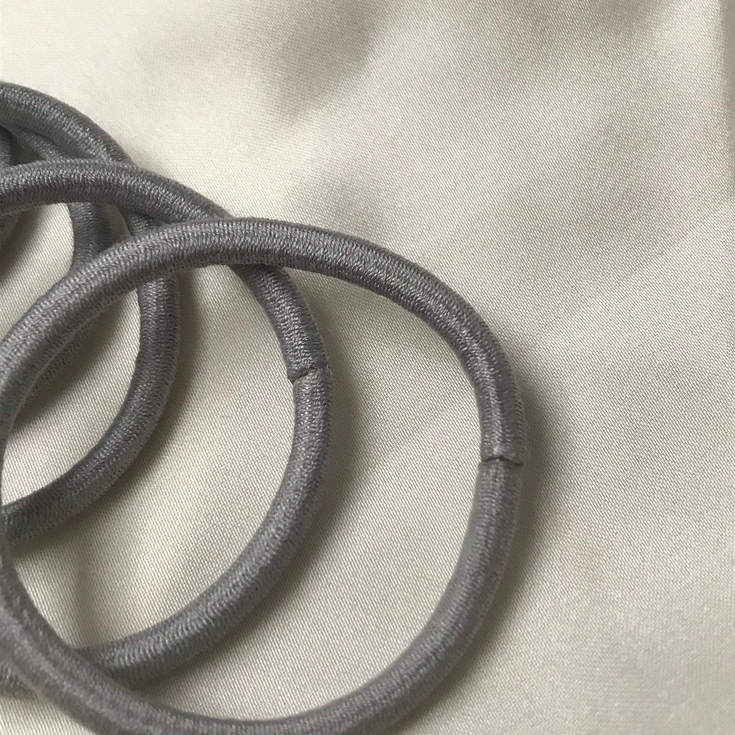 Biodegradable Tencel Hair Ties - Hair Bobbles, Compostable, Eco Friendly, Plastic Free, Hair Accessories, Neutral Colour, Endless, Snag Free