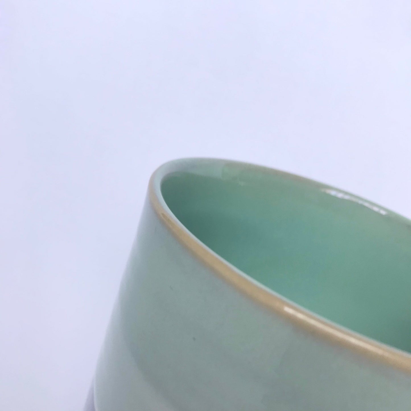 Large Blue & Green Striped Mug - Blue Mug, Green Mug, Coffee Cup, Gifts For Her, Herbal Tea Cup, Stripy Mug, Stripes, Large Mug, Sturdy Mug