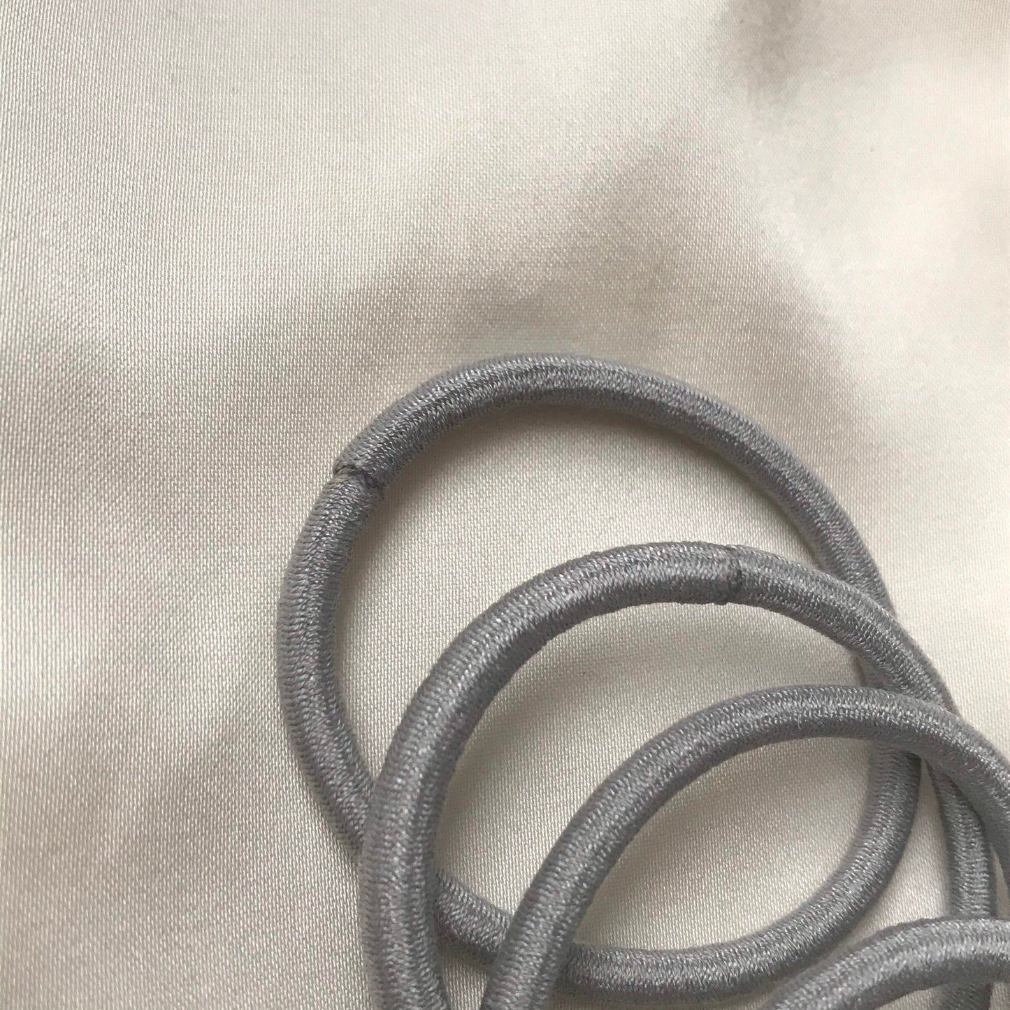 Biodegradable Tencel Hair Ties - Hair Bobbles, Compostable, Eco Friendly, Plastic Free, Hair Accessories, Neutral Colour, Endless, Snag Free