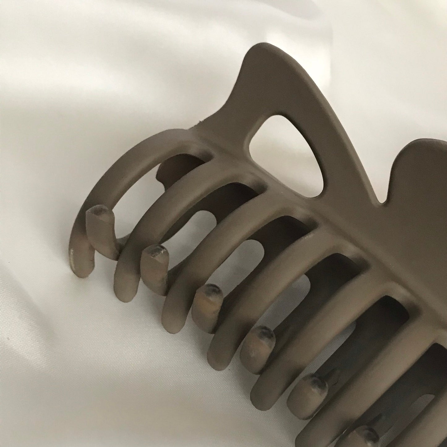 2 Hair Clamps - Hair Clip, Neutral Hair Accessories, Peach Hair Claw, Brown Hair Claw, Fashion Acessories, Minimalistic Hair Clips, Neutral