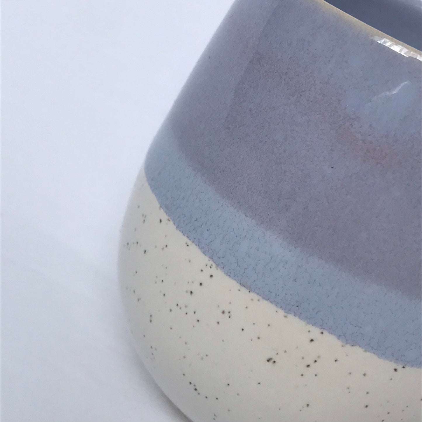 Large Blue Striped Mug - Coffee Cup, Gifts For Her, Herbal Tea Cup, Baby Blue Mug, Cream Mug, Stripy Mug, Stripes, Blue & White, Fathers Day